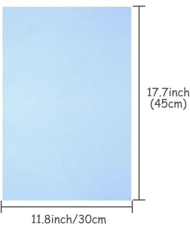 Caydo 8 Pieces Aida Cloth 14 Count 12x18 Inch - 8 Color Classic Reserve Cross Stitch Fabric - Buy Online on SooperMarket.com