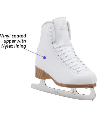 Jackson Classic 200 Womens Figure Ice Skates Size 7.0 White - Mark 1 Blades - Buy Online on SooperMarket.com