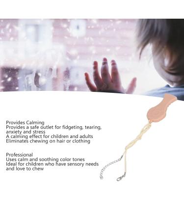 Sensory Pendant for Autism & ADHD | Chew Necklace for Anxiety Relief | Calming & Decorative Neckwear - Buy Online on SooperMarket.com