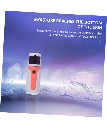 Baluue 1 Set Hydrating Instrument Air Humidifier Face Steamer Humidifier Mist Facial Mister Abs Pink - Buy Online on SooperMarket.com
