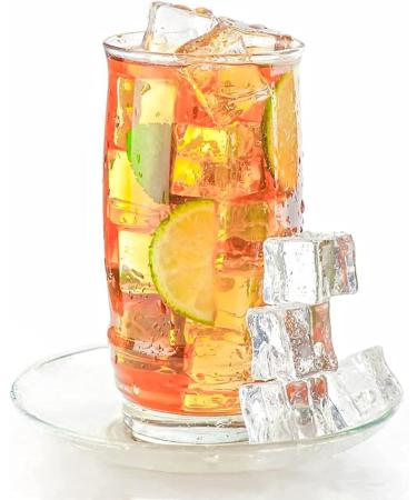 DomeStar Clear Fake Ice Cubes 20 PCS - Acrylic Diamond Crystals for Summer Home Decoration and Wedding Centerpieces - Buy Online on SooperMarket.com