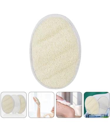 NOLITOY 3pcs Natural Loofah Sponge Set - Exfoliating Bath & Shower Body Brush for Spa Skincare & Makeup Removal - Buy Online on SooperMarket.com