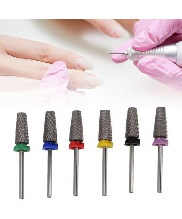 Polish Remover Bit Nail Drill Bit Set Long Durability High Strength Precise Safe for Manicure for Acrylic Gel Nails - Buy Online on SooperMarket.com