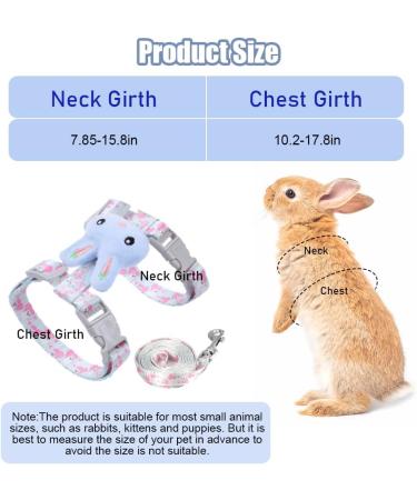 Adjustable Rabbit Leash & Cat Dishes - Perfect for Small Pets | International Shipping - Buy Online on SooperMarket.com