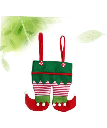 RORPOIR Christmas Candy Bag Santa Claus Goodie Bags Candy Bag for Christmas Bag for Red Handbag Red Medium - Buy Online on SooperMarket.com