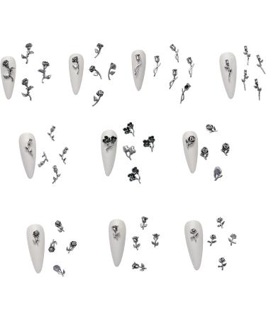 Nail Art Decoration Tips Ornament Metal Alloy Nail Art Decals Pendant Manicure Accessories Eye Catching For Girls Nail Art Accessories Decoration Decals Craft Supplies Jewelry For Girls Crystal B - Buy Online on SooperMarket.com