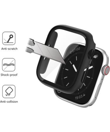 16 Pack COMMUTER Apple Watch SE (2nd Gen) Screen Protector - 2022 New Hard PC Protective Cover with Tempered Glass Film - Fits iWatch SE/6/5/4 40mm - Multiple Colors - Buy Online on SooperMarket.com