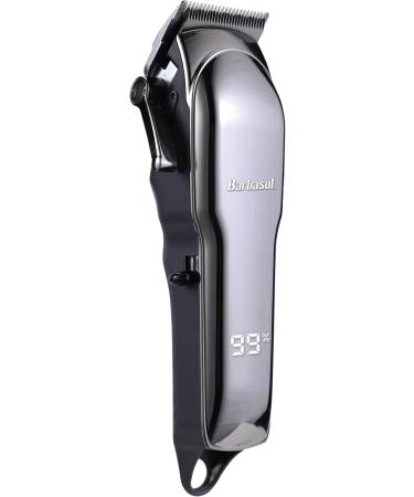 Buy Barbasol Rechargeable Hair Clippers Professional & Home Use Low-Heat Ceramic Blades Adjustable Taper 6 Guards LCD Display | International Shipping - Buy Online on SooperMarket.com
