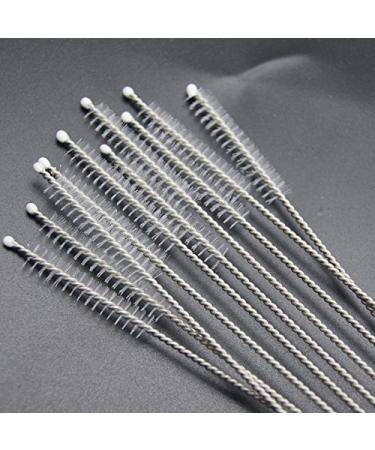 AIDIRui 10pcs Nylon Straw Cleaners Cleaning Brush Drinking Pipe Cleaners Stainless Steel Glass