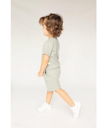 DreamBuy 20 Colours Ribbed Pyjama/Loungewear Unisex 5-6 Years Dove Grey - Baby, Boys, Girls, Women, Men - Buy Online on SooperMarket.com