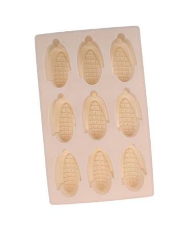 Milisten Silicone Fondant Molds Pastry Fondant Molds Vegetable Shaped Bowl Handmade Candle Molds Candy Molds DIY Cookie Molds Soap Silicone Stick Food Grade Silicone Rice Shape