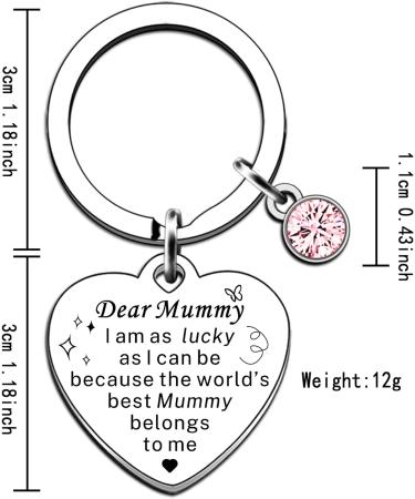 Mummy Keyring - Son Daughter Mothers Day/Birthday/Christmas Gift from JMIMO | Best Mummy Gifts for Mum Mother Mama - Buy Online on SooperMarket.com