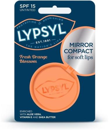 Lypsyl Fresh Orange Blossom Mirror Compact - Hydrating Lip Balm - Buy Online on SooperMarket.com