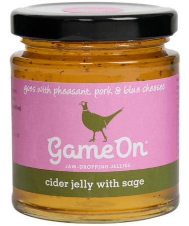 The Bay Tree | Game on - Cider Jelly with Sage 195g Lilac 195g (Pack of 1) Cider Jelly with Sage 150g
