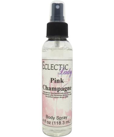 Pink Champagne Body Spray 8 ounces Body Mist for Women with Clean Light & Gentle Fragrance Long Lasting Perfume with Comforting Scent for Men & Women Cologne with Soft Subtle Aroma For Daily Use 8 Fluid Ounces