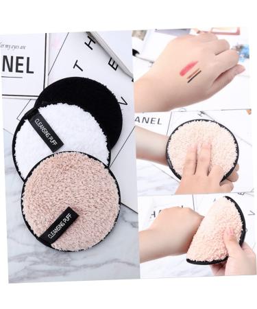 Buy Healeved 3pcs Clean Face Makeup Puff - Reusable Soft Cotton Facial Cleansing Rounds & Pads for Makeup Removal - Eco-Friendly & Durable - Buy Online on SooperMarket.com
