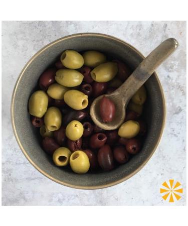 Tragano Greek Organics Pitted Green Olives - 8oz (2 Pack) - Buy Online on SooperMarket.com