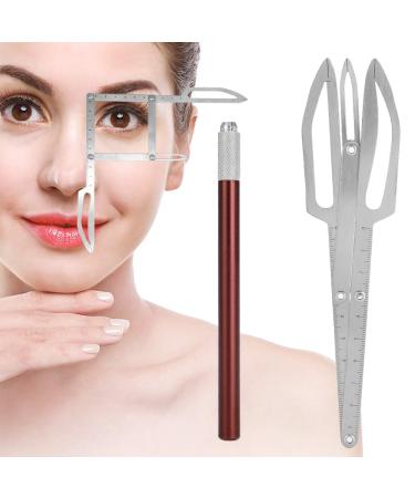 Golden Ratio Eyebrow Stencil Tool | Perfect Shape & Scale for Semi-Permanent Makeup | Ideal for Trade Fairs - Buy Online on SooperMarket.com