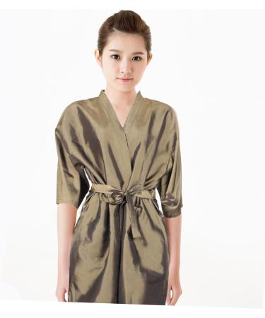 KOMBIUDA Barber Shop Cape Hair Cutting Apron Salon Robes Barber Cape Hair Salon Gown Barbershop Robe Salon Supply Robe for Salon Hair Cutting Cape Nylon Polyester Customer Service Button - Buy Online on SooperMarket.com