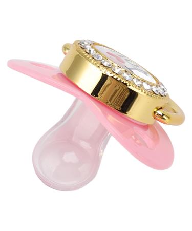 Bling Dummy Pacifier Set | Exquisite & Attractive Gifts | Healthy Design for Newborns | Prevents Loss | Perfect for Parties - Buy Online on SooperMarket.com
