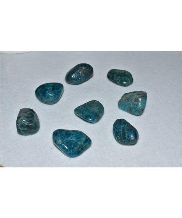 Balance Blue Apatite Tumbled Stone One Natural Quartz Reiki Crystal Lucky Stone ERTEYIN - Buy Online on SooperMarket.com