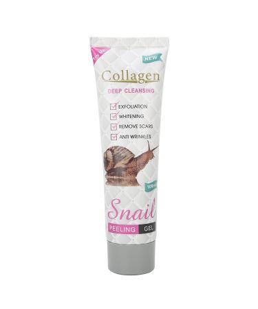 Snail Peeling Gel Collagen Skin Pore Cleansing Dead Skin Removal Exfoliating Gel 100ml