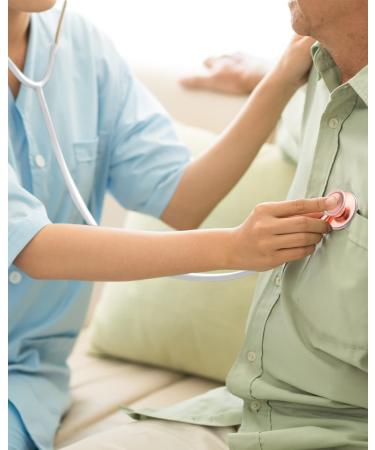 Clairre Rose Gold Stethoscope - Dual Head for Cardiology, Ideal Gift for Doctors and Nurses - Medical Diagnostic Tool for Clinical and Home Health Use - Buy Online on SooperMarket.com