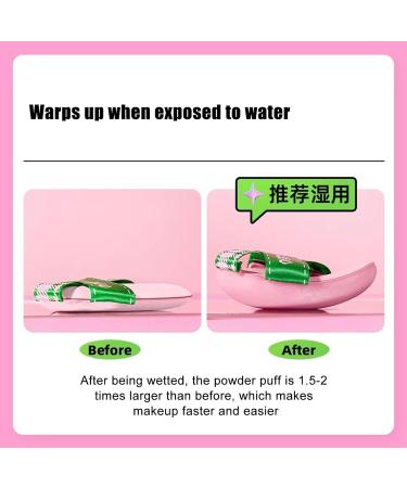 DASHIELL Face Powder Puff | High-Density and Flexible Blender Sponge - Cosmetic Foundation & Blending Sponges Wet And Dry Use Beauty Makeup Tools For Loose & Body Powder - Buy Online on SooperMarket.com