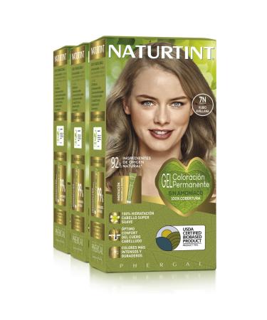 Natureint Biobased |Hair color oohne ammoniak |7n Nubblond |High proportion of natural ingredients3 pack |510 ml 7n.Nubblond 170 ml (3 pack)