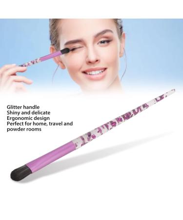 Premium 5pcs Eyeshadow Brush Set - Soft Hair Makeup Brushes for Eyeshadow Eyebrow Eyeliner & Blending Portable Glitter Handle - Buy Online on SooperMarket.com