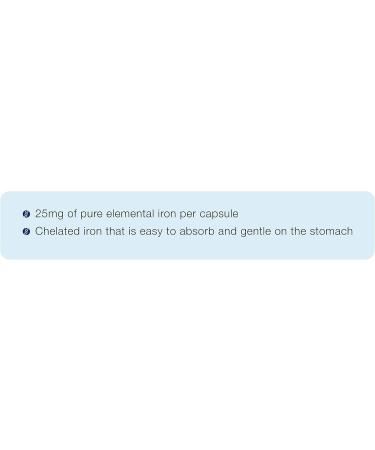 CanPrev Iron Bis-Glycinate 25 | 120 VegCaps - Buy Online on SooperMarket.com
