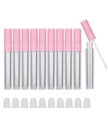 Brrnoo 10 pieces refillable LipGloss bottle DIY empty lip balm hose tank Travel Sounded bottle Make-up tool Accessories (2.5 ml/pc.) (02)