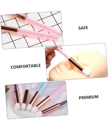 Beavorty 2Pcs Eye Shadow Brush Women Eyeshadow Brush Salon Makeup Tool Pink - Buy Online on SooperMarket.com