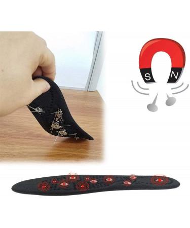 Magnetic Massage Insoles for Pain Relief | Acupressure Shoe Inserts for Men & Women - 10.2 x 3.3 Inch - Buy Online on SooperMarket.com