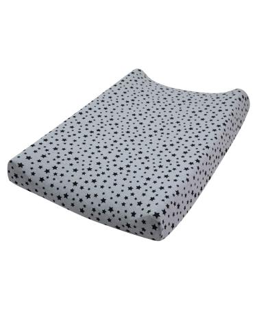 JYOKO KIDS cover for changing mat (BLACK STAR 80 X 50 CM) BLACK STAR 80 X 50 CM