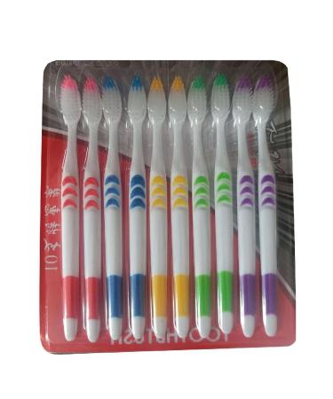 Ultrafine Environmentally friendly toothbrush with soft bristles Servant toothbrush toothbrush made of soft fibers oral hygiene care toothbrush set for adult travel set toothbrush with soft white white