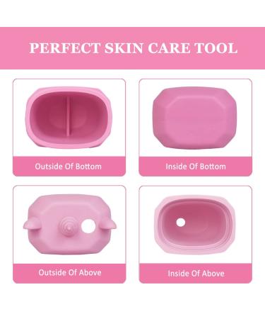 Buy Pink Ice Roller for Face & Eyes | Cold Gua Sha Massage Tool - Tighten & Beautify Skin - Buy Online on SooperMarket.com