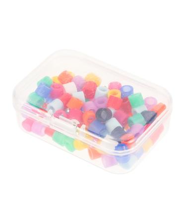 BUIFULSIC 160 STK Dental Color Circle Codering Color Code-Ring Codering of the Instrument Dental Codering Instrument code plastic PP code band