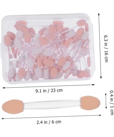 Baluue 5 Boxes Cream Applicator Eye Shadow Sponge Non Latex Plastic Eyeshadow Sponge - Buy Online on SooperMarket.com