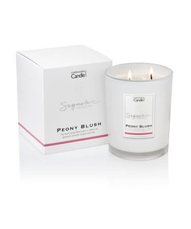 Luxury Scented Candles Gifts for Women | Natural Wax Blend | 65 Hours Burn time | Hotel Collection | The Copenhagen Company - Peony Blush (21oz) 21oz Peony Blush 21oz