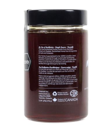 ONEROOT Natural Raw Buckwheat Honey 500g - Antioxidant-Rich Manuka Alternative - Buy Online on SooperMarket.com