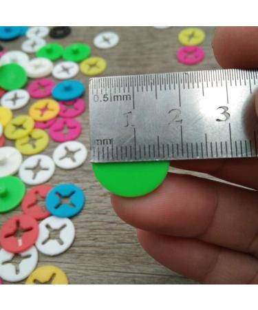 Geenite Running Bib Clips Fixing System Race Number Buckle Marathon Number Plate Buttons for Field Events Fasteners Holders Random Color 30 pcs - Buy Online on SooperMarket.com