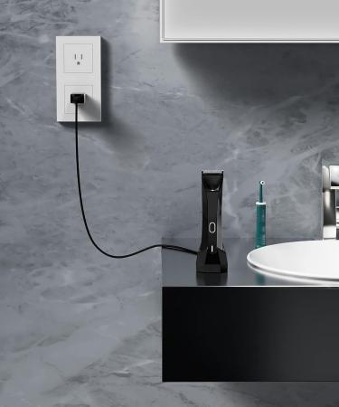 MANSCAPED 4.0 Charger Dock with AC Adapter - Wireless Charging Stand for Electric Groin Hair Trimmer - Buy Online on SooperMarket.com