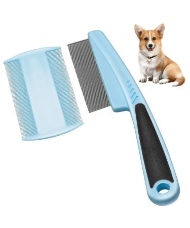 2PCS Flea Comb Flea Comb for Dogs Flea Comb for Cats Cat Flea Comb Dog Flea Comb Flea Comb for Kittens Cat Flea Comb Dog Flea Comb for Small Dogs Flea Combs for Cats Dogs