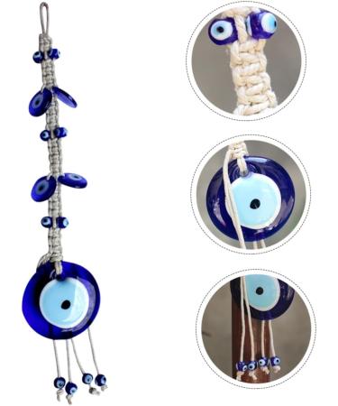 Mikinona 1pc Blue Eyes Wall Decoration Car Ornament Evil Eye Wall Decoration Wall Hanging Pendant Devil Eye - Buy Online on SooperMarket.com