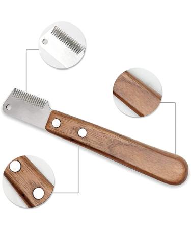 Vastseea Professional Dog Trimmer - Ergonomic Wooden Handle for Animal Care - Ideal for Right-Handed Grooming - Perfect for Most Dogs - Buy Online on SooperMarket.com