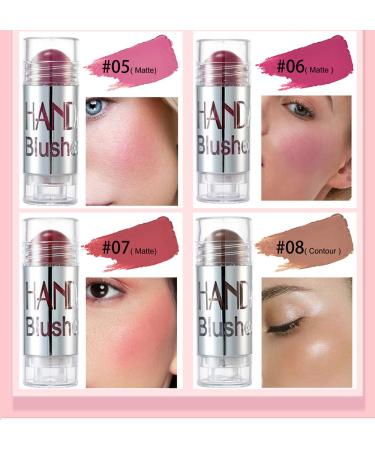 GL-Turelifes Blush Stick | Cream Highlighter & Trimming Rouge Pen (04) | Moisturizing Cheek Makeup for Glow and Mood Boosting - Buy Online on SooperMarket.com