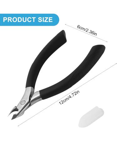 Precision Cuticle Nippers Cuticle Nippers Cuticle Scissors Stainless Steel Cuticle Scissors Fine for Precision Pedicure Fingernails Removal Excess Cracked Skin on Fingers and Toes - Buy Online on SooperMarket.com
