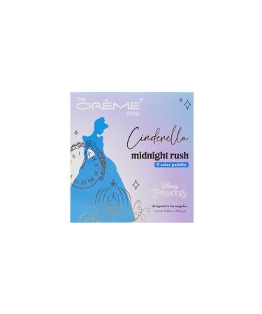 The Cr me Shop Disney Princesses Eyeshadow Palette - Captivating 9 Shades for Day to Night Looks | Pigmented Long-Lasting Beauty (CINDERELLA) Midnight Rush