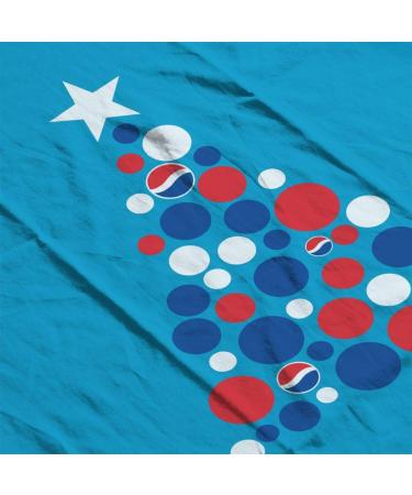 All+Every Pepsi Christmas Tree Dots Men's T-Shirt XL Sapphire - Buy Online on SooperMarket.com